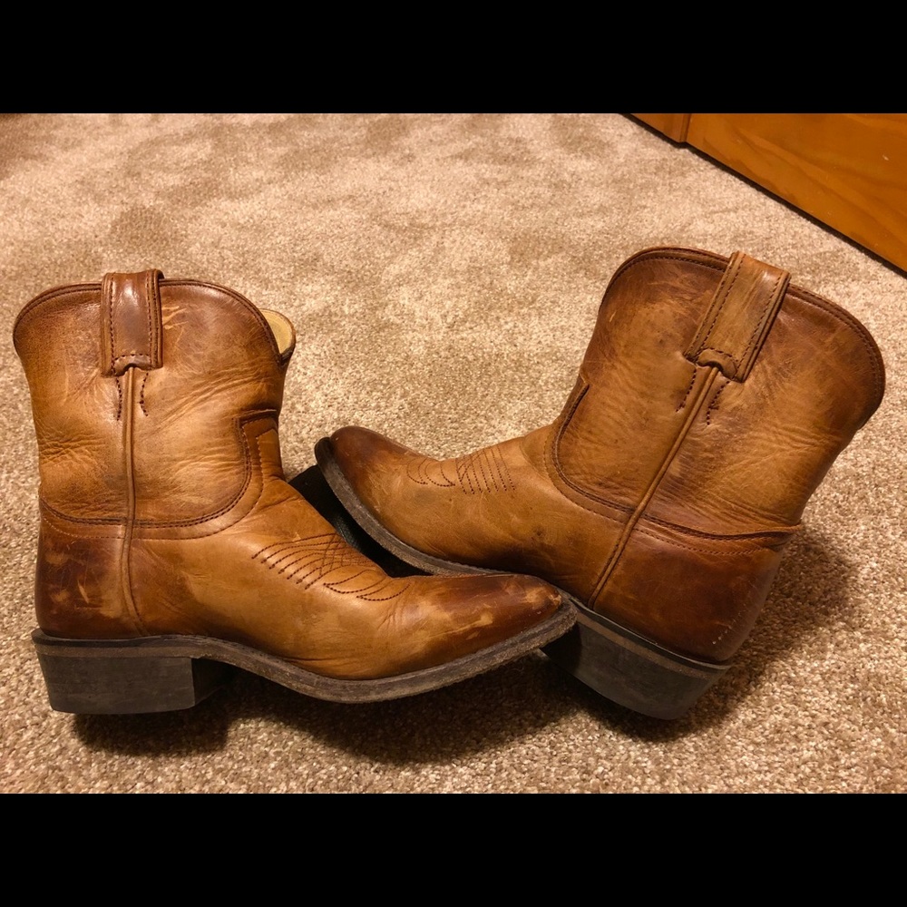 Frye Western Short Boots